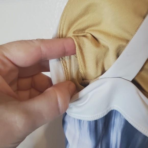 Lululemon Venus mirage deep Indigo blue/ white workout Tank Top - Picture 7 of 8